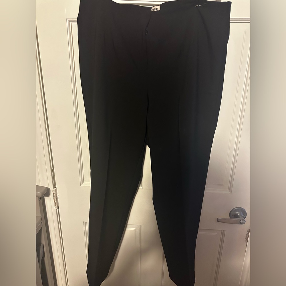 Anne Klein Black womens Dress Trousers